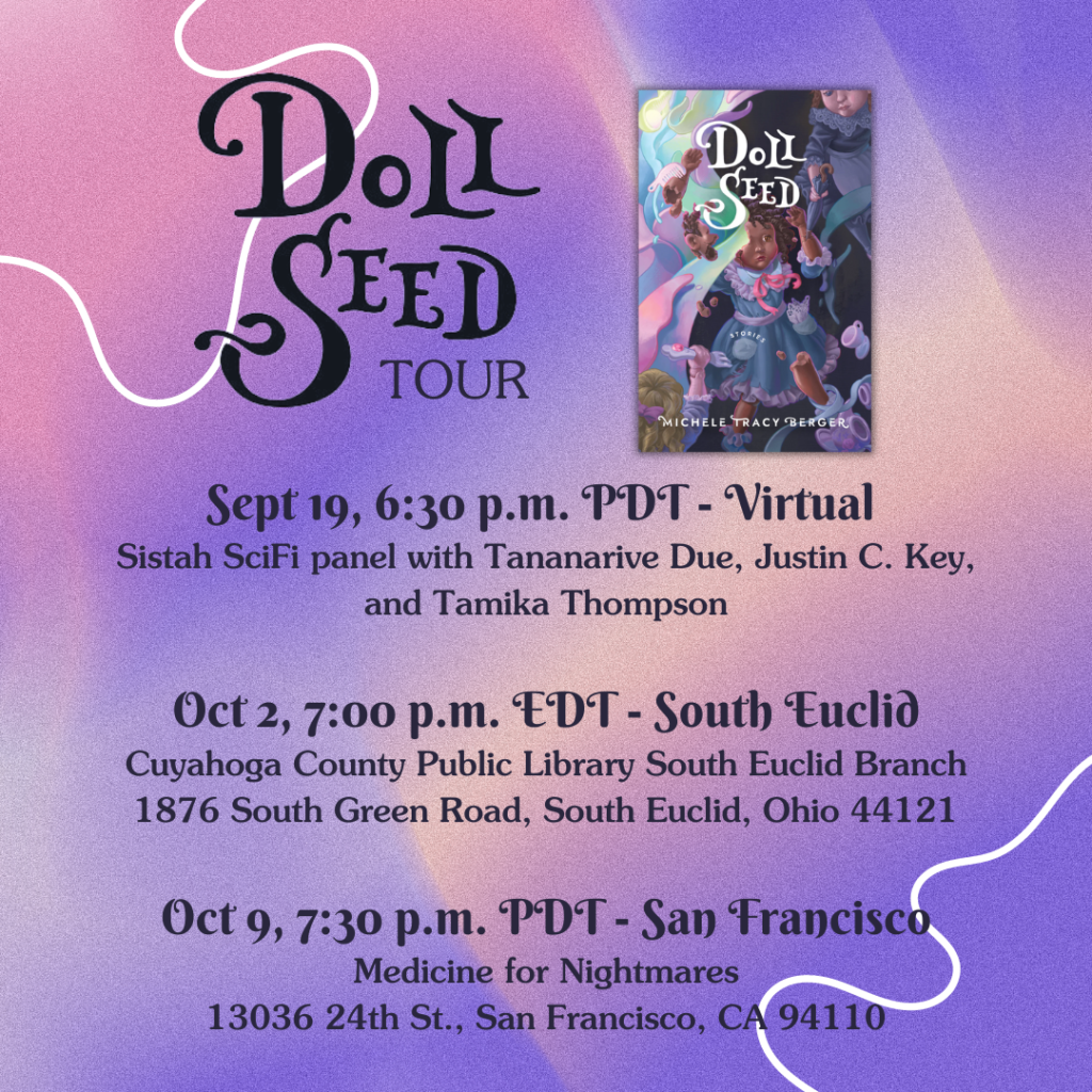 Doll Seed Tour poster; dates in text box